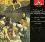 Orlando Gibbons - Gibbons, O.: Anthems / Instrumental Music